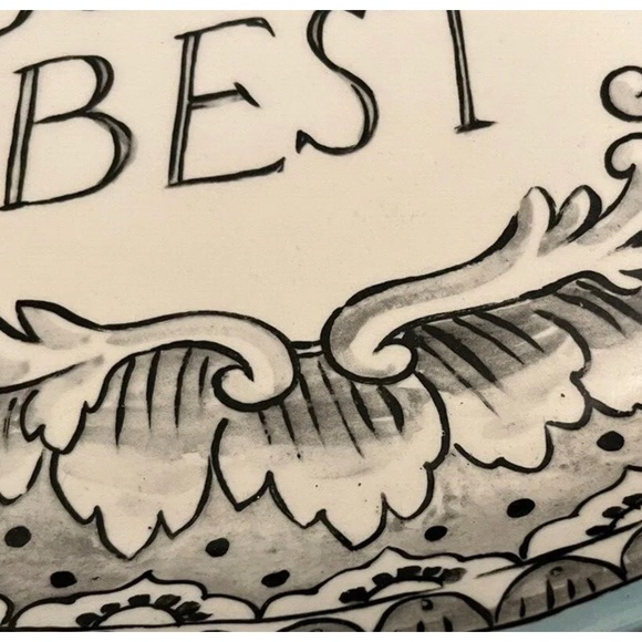 RARE MOLLY AND HATCH FELICITATIONS PLATTER - Picture 6 of 13